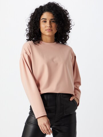 NU-IN Sweatshirt in Pink: front