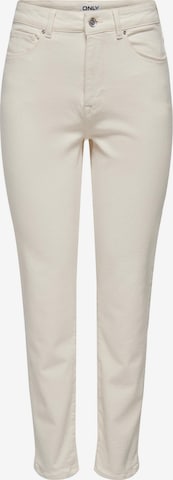 ONLY Regular Jeans 'EMILY' in Beige: front