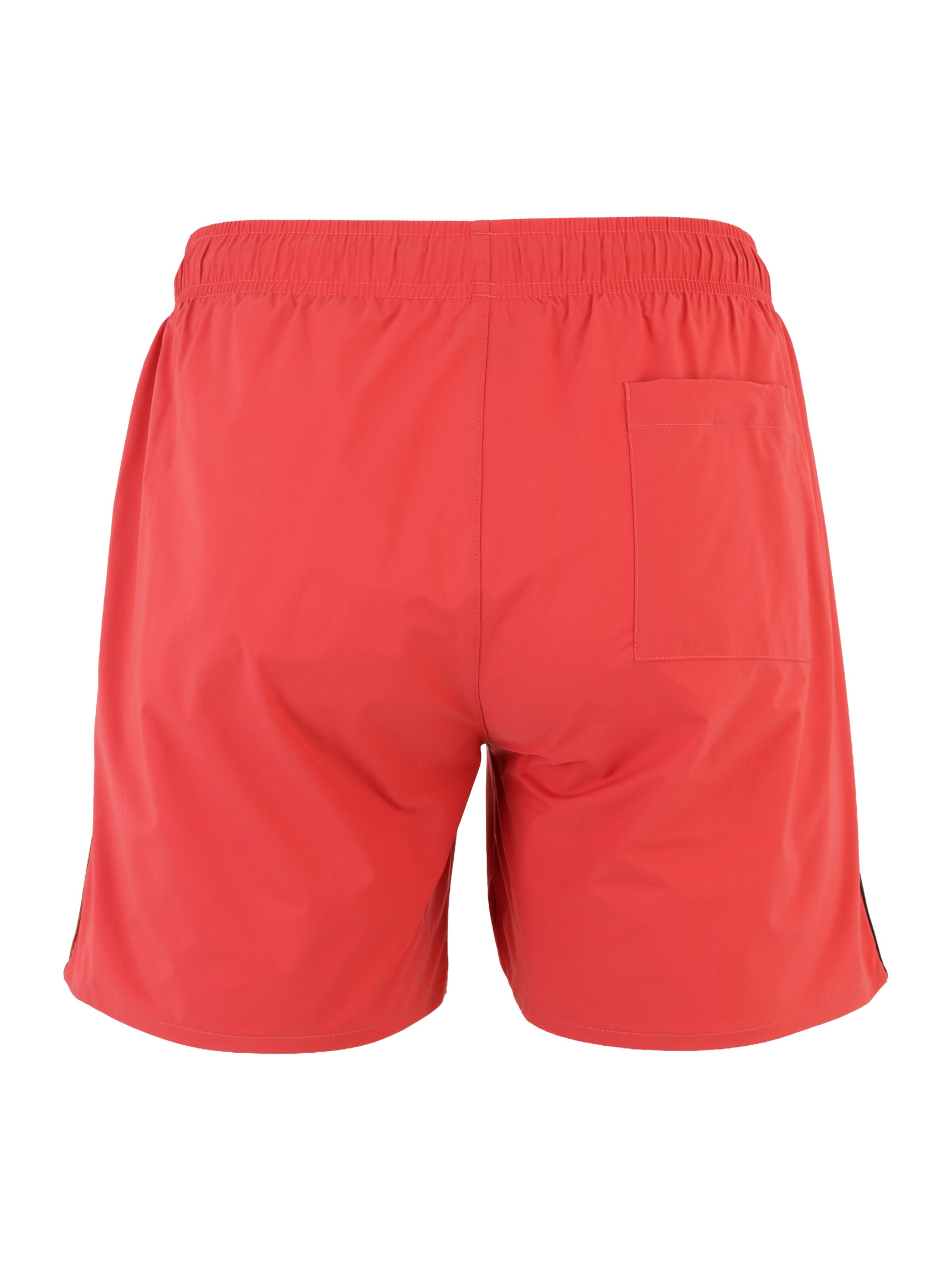 Șorturi de baie 'Iconic' de la BOSS pe roșu