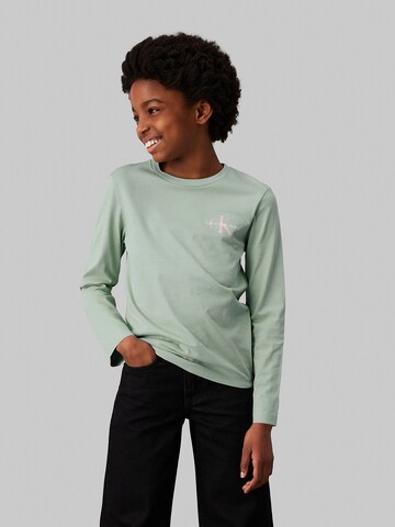Calvin Klein Jeans Shirt in Green: front