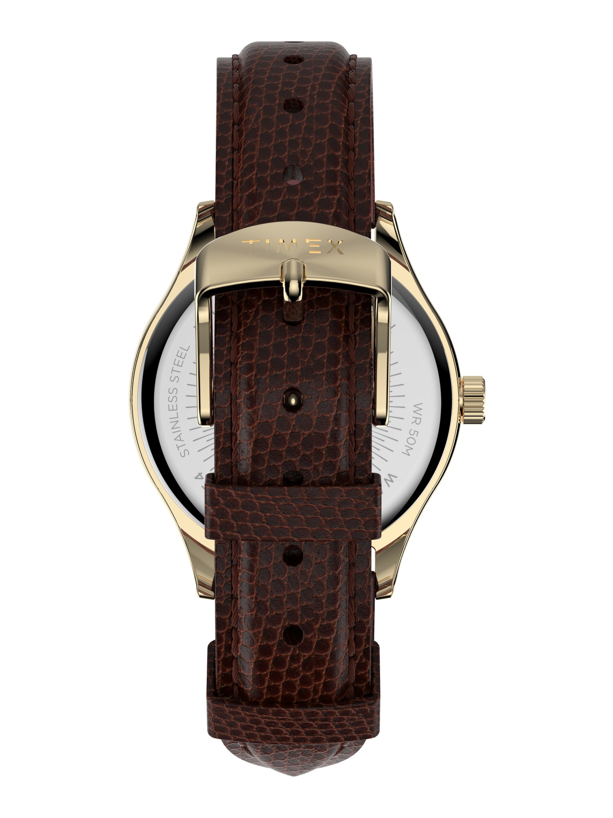 TIMEX Analogt ur 'Waterbury Heritage Collection' i brun