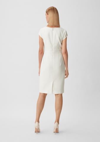 Robe COMMA en blanc : derrière