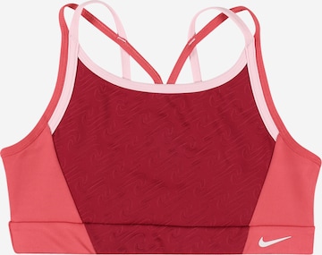 Biancheria intima sportiva 'Indy' di NIKE in rosso: frontale