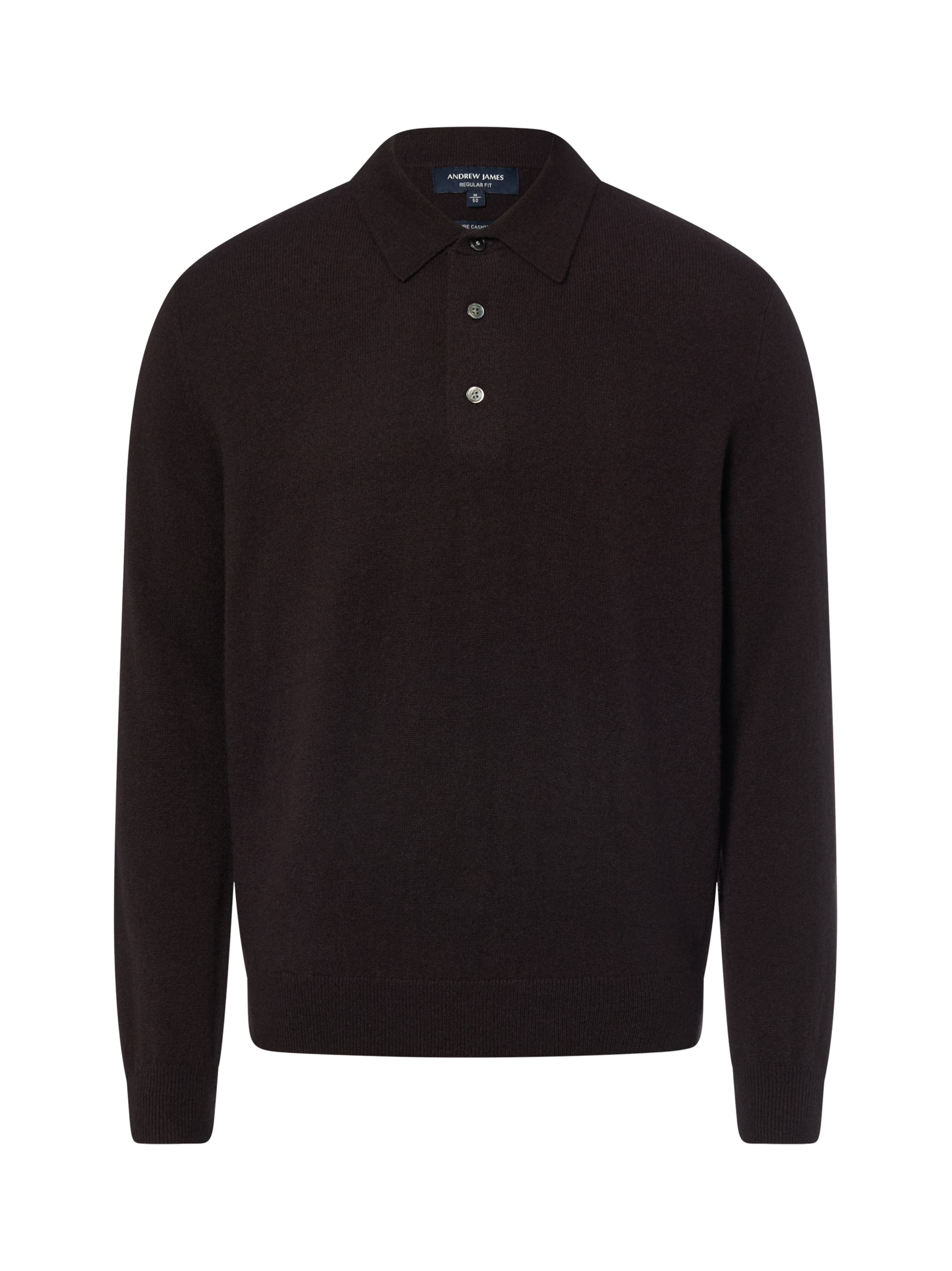 Pull-over Andrew James en marron : devant
