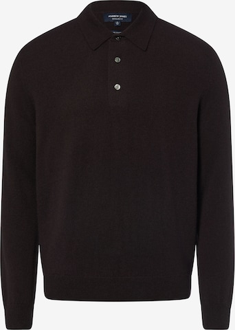 Pull-over Andrew James en marron : devant