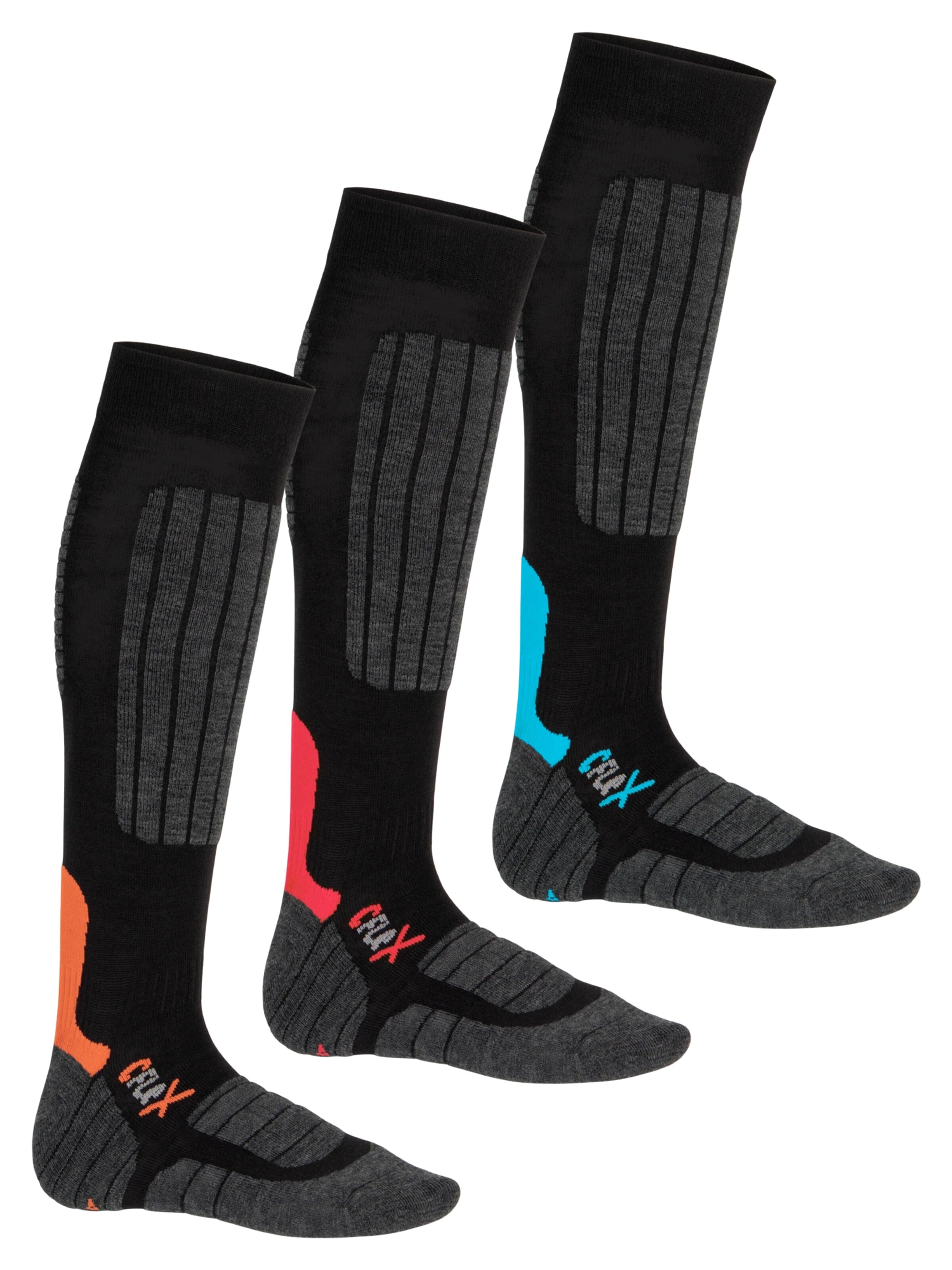 cflex Athletic Socks 'Alpine' in Mixed colors: front