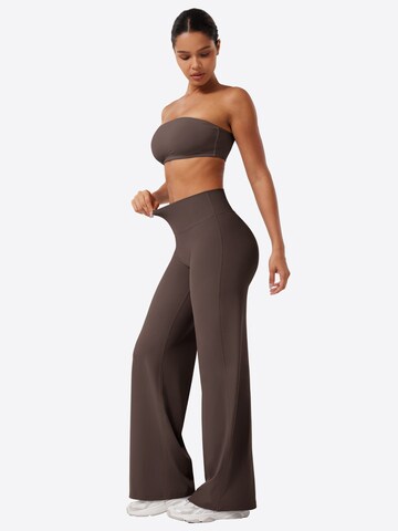 ZAAYO Wide leg Workout Pants in Purple