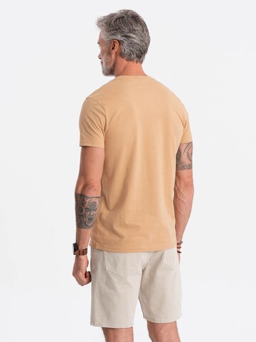 Ombre Shirt 'S1742' in Beige