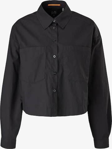 QS Bluse in Schwarz: predná strana