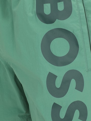 BOSS Szorty kąpielowe 'Octopus' w kolorze zielony