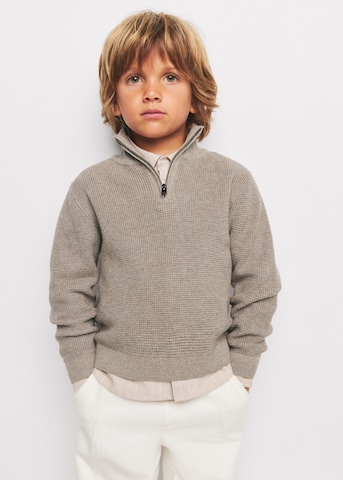 MANGO KIDS Pulover 'HARRYB' | rjava barva: sprednja stran