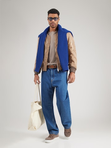 Schott NYC Přechodná bunda 'MACAMPSRS' – béžová