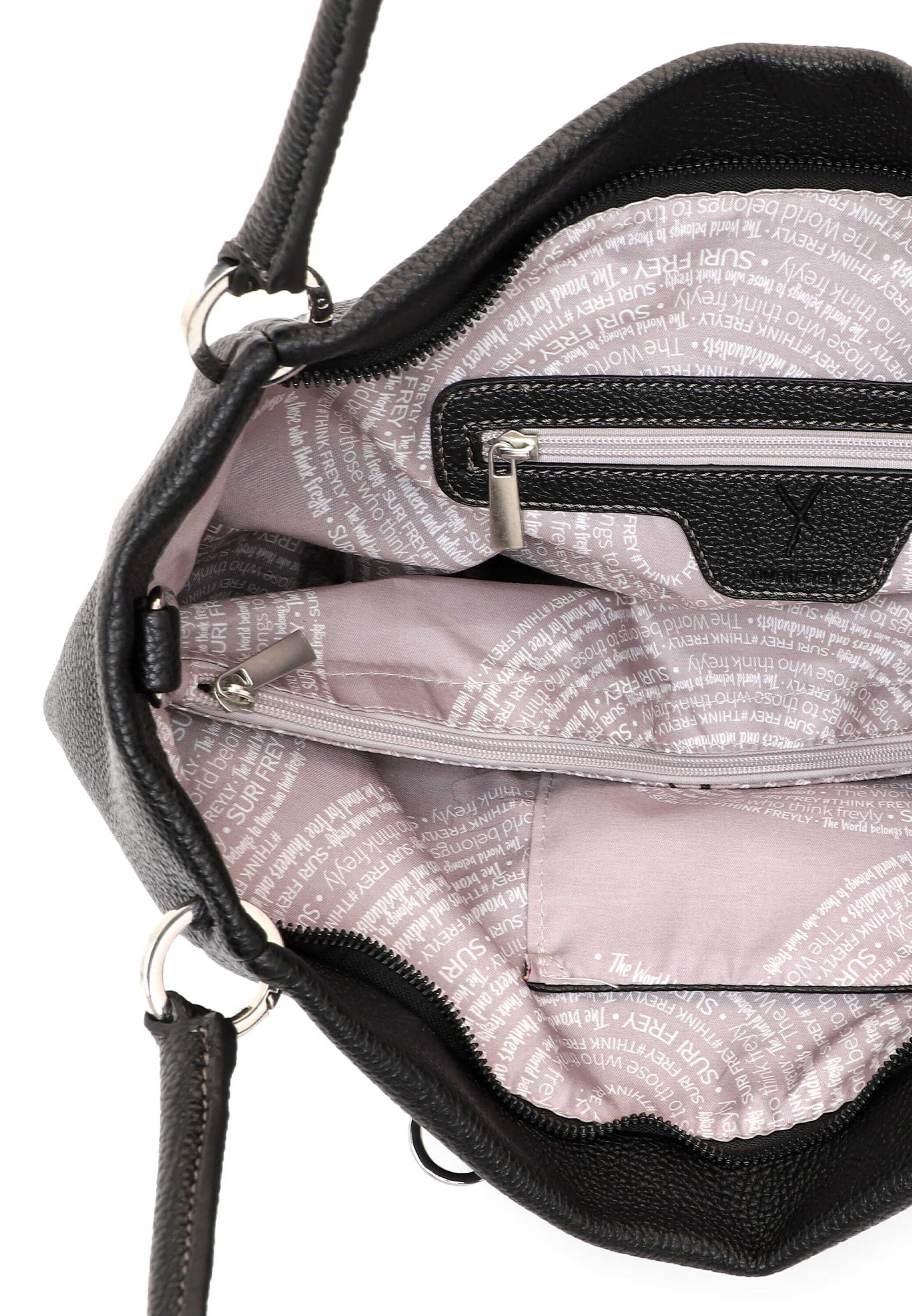 Suri Frey - Bolso de hombro 'Debby' en negro