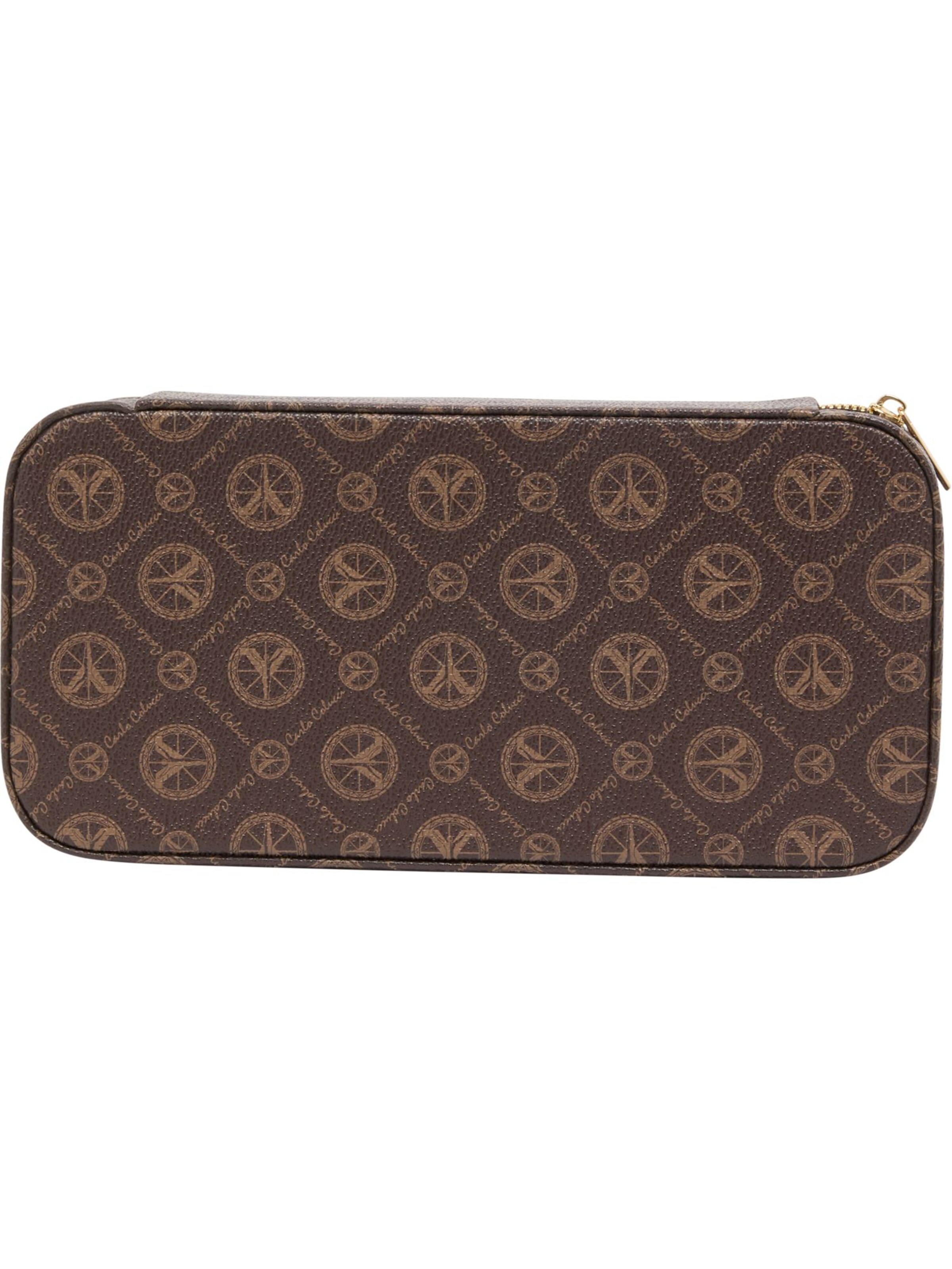 Porte-monnaies 'DeGiorgi' Carlo Colucci en marron