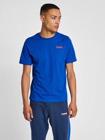 Hummel Shirt 'Jose' in Blauw: voorkant