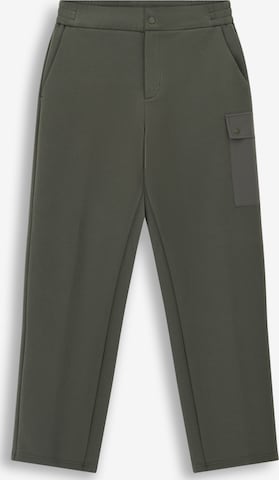 Pantalon chino Boggi Milano en vert : devant