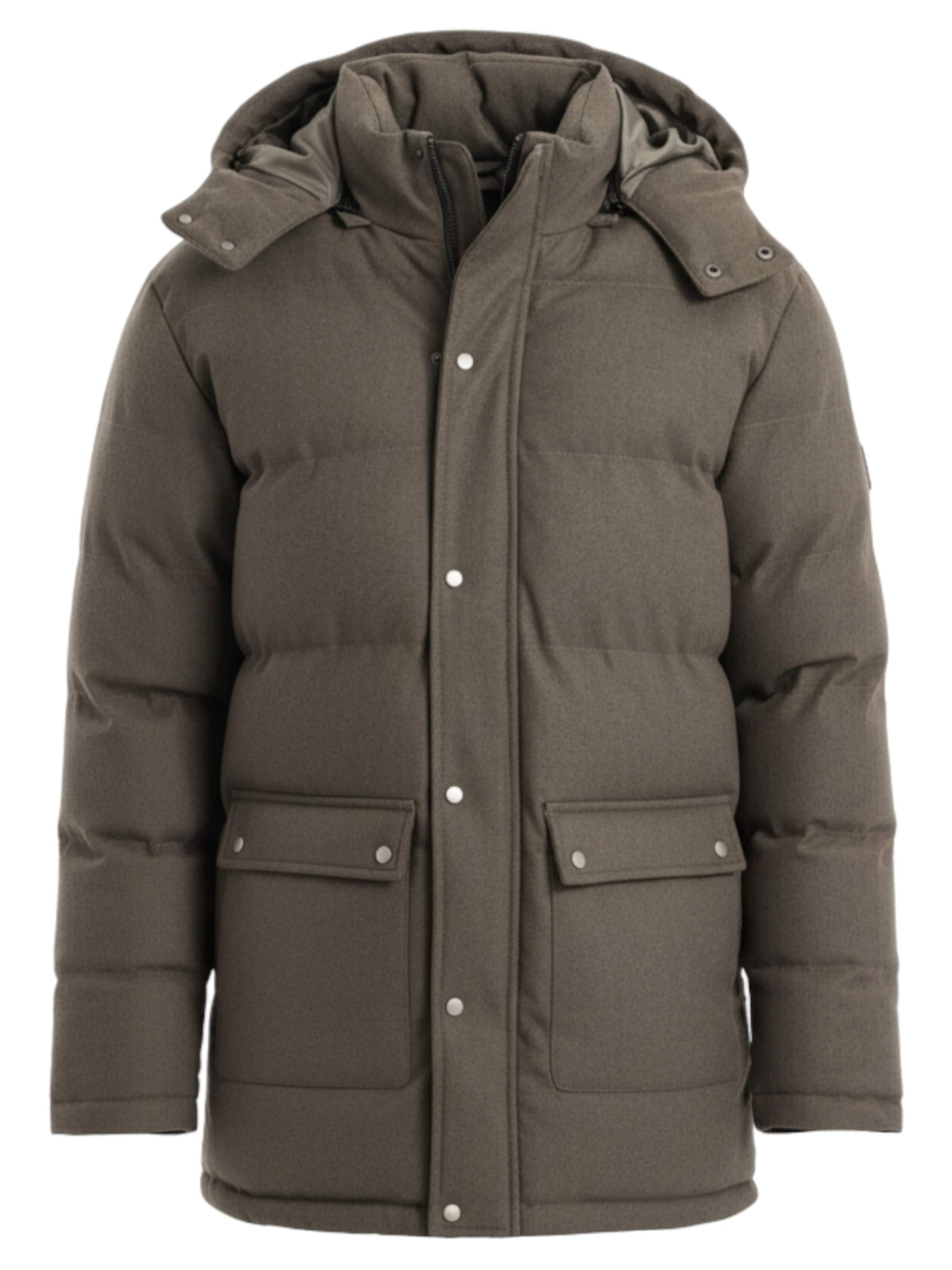 Ombre Winter jacket in Green: front