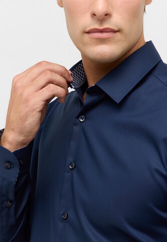 ETERNA Slim fit Business shirt in Blue