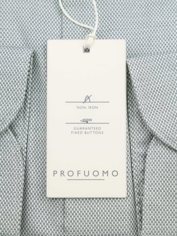 Profuomo Slim fit Button Up Shirt in Green