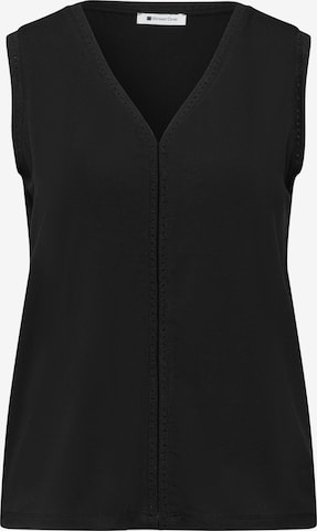 STREET ONE Top in Schwarz: Vorderseite