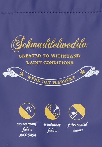 Schmuddelwedda Functionele mantel in Blauw