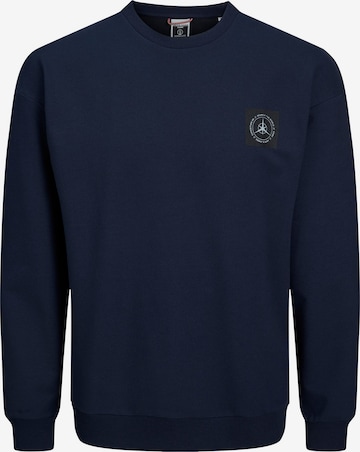 JACK & JONES Sweatshirt 'FILO' in Blau: predná strana