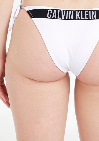 Bas de bikini Calvin Klein Swimwear en blanc