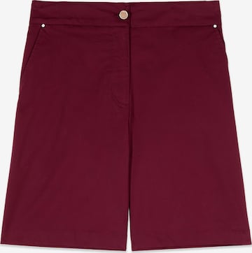 Pantalon oltre en rouge : devant