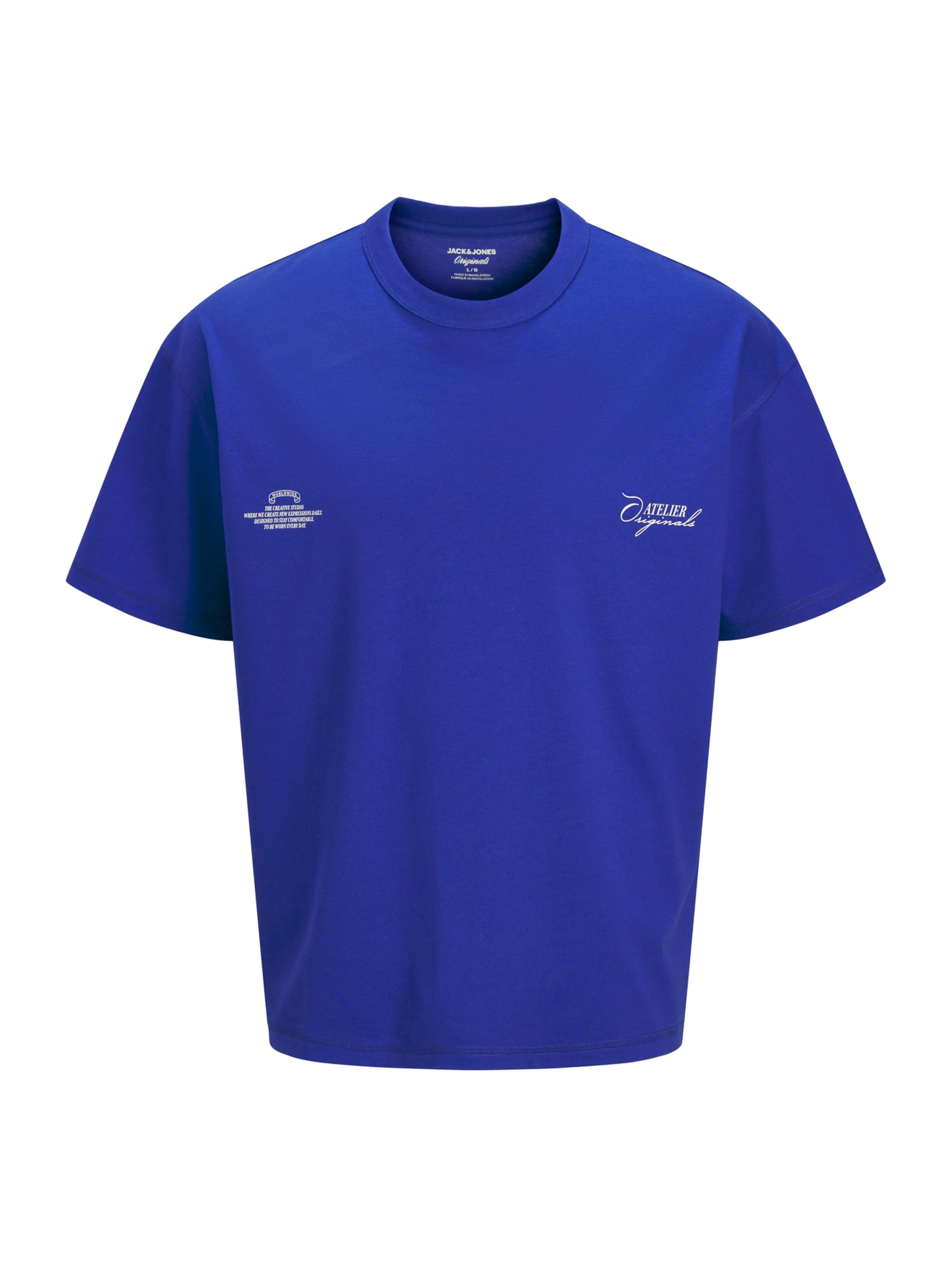 Jack & Jones Junior Póló 'JORSANREMO' - kék: elől