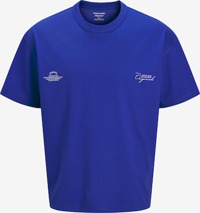 Jack & Jones Junior T-Shirt 'JORSANREMO' en 140 en bleu / blanc, Vue avec produit