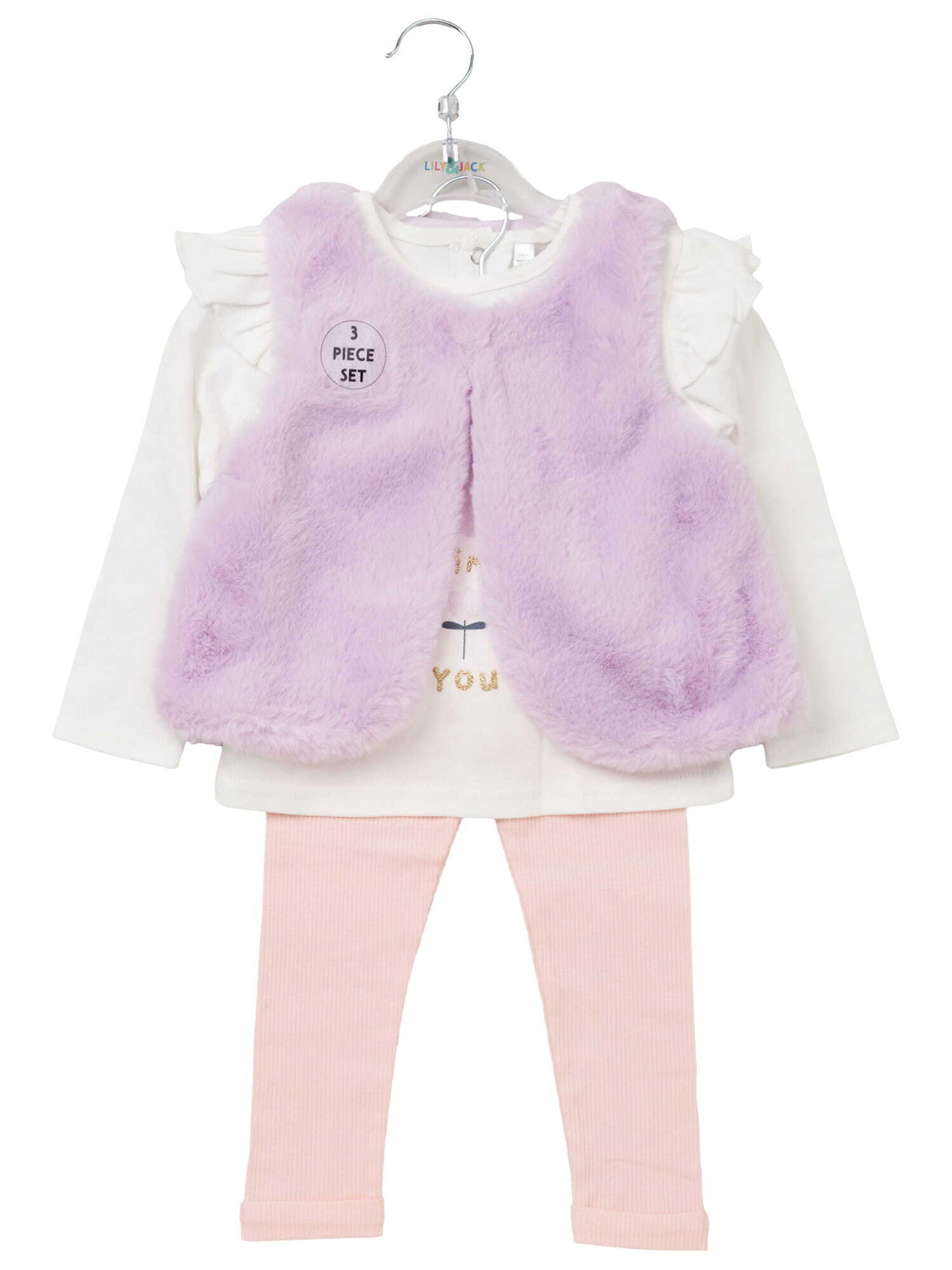 Lily & Jack Set ' Vogel ' in White