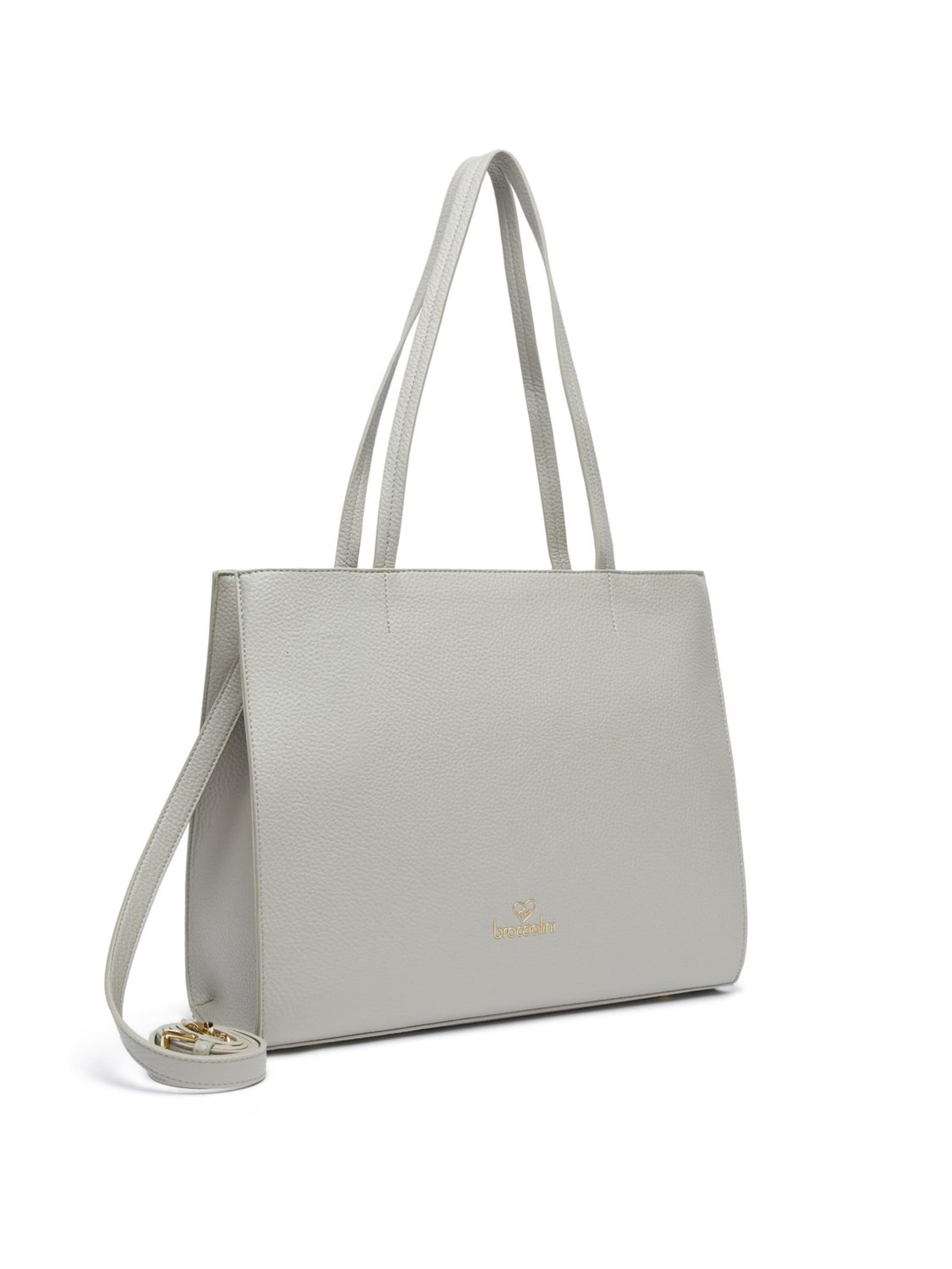 Shopper 'Meg' di Braccialini in grigio