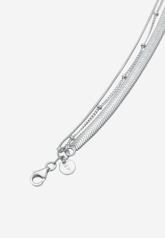 ELLI PREMIUM Halskette Layer in Silber