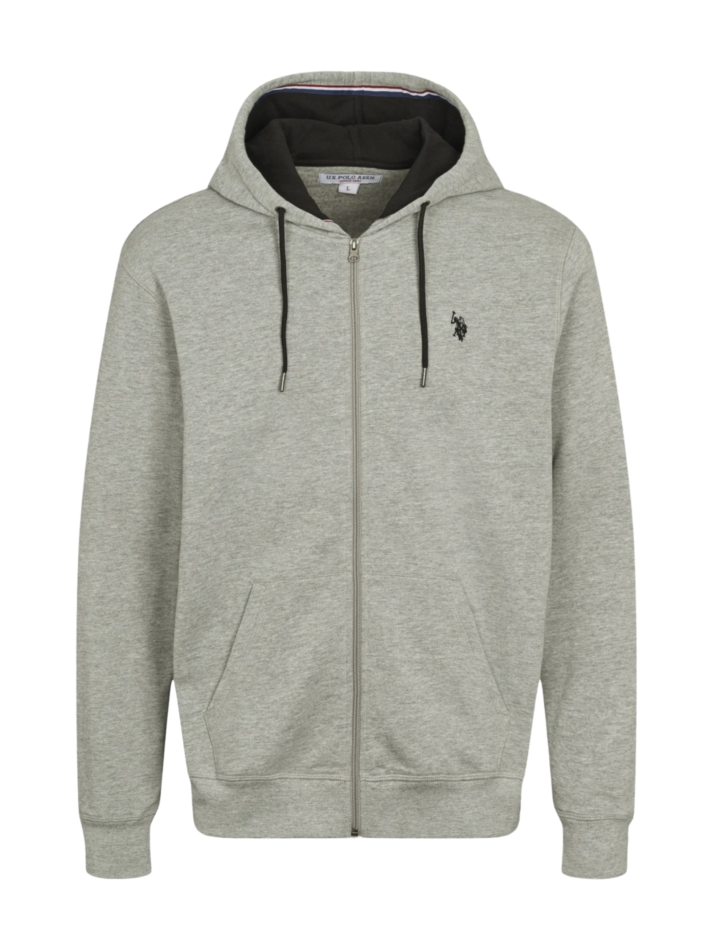U.S. POLO ASSN. Svetr 'Erdi' - šedý melír, Produkt