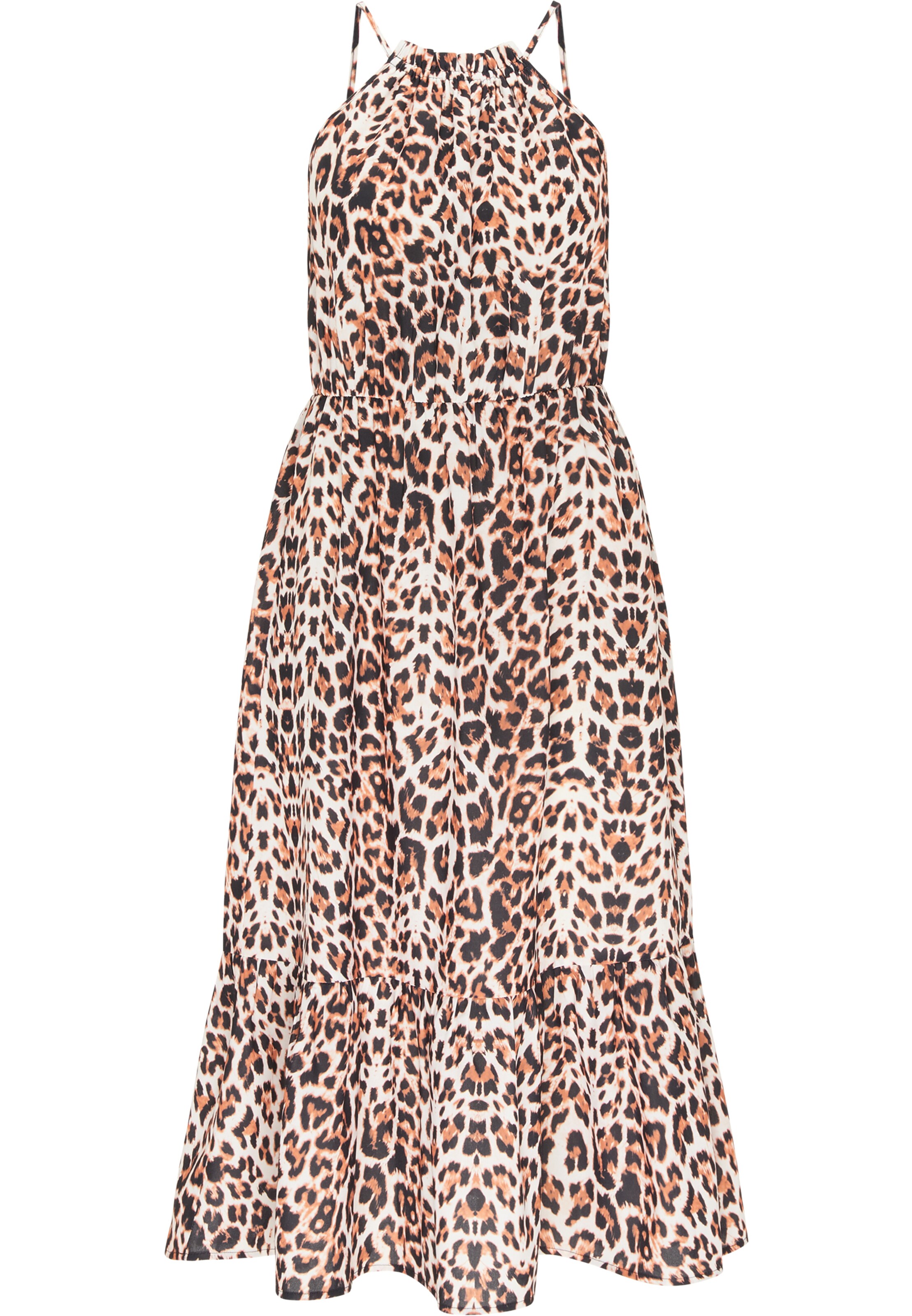 faina Šaty - Hnedá: predná strana