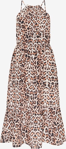 faina Šaty - Hnedá: predná strana