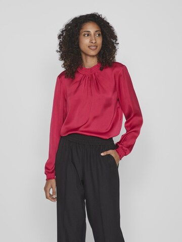 VILA Blouse in Roze: voorkant