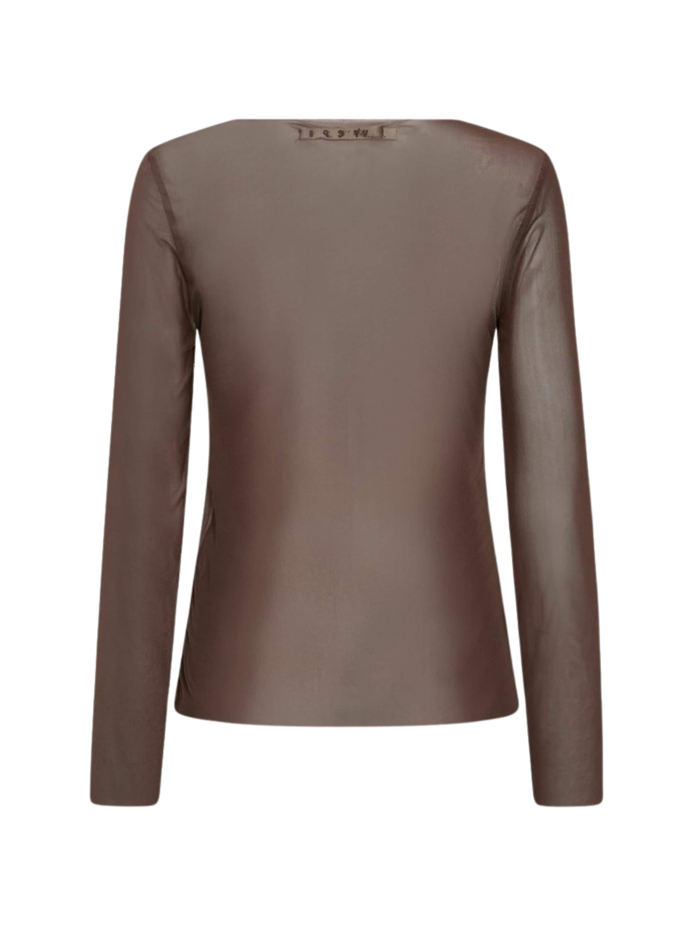 Ivy Copenhagen Shirt ' IVY-Toulle ' in Brown