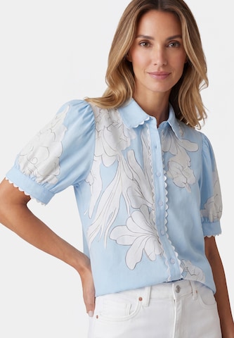 usha BLUE LABEL - Blusa en azul