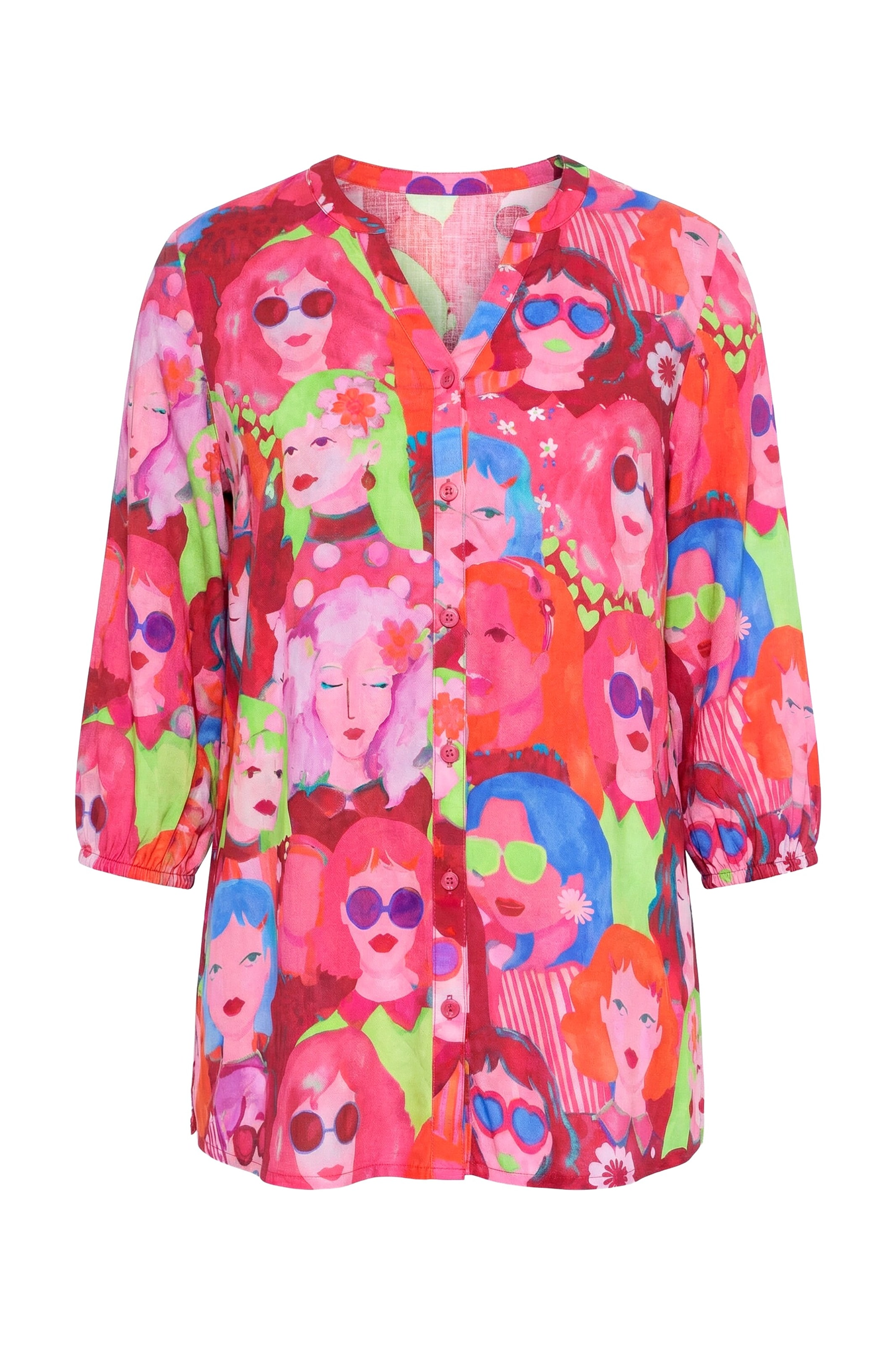 Angel of Style Tunic in Mixed colours: front