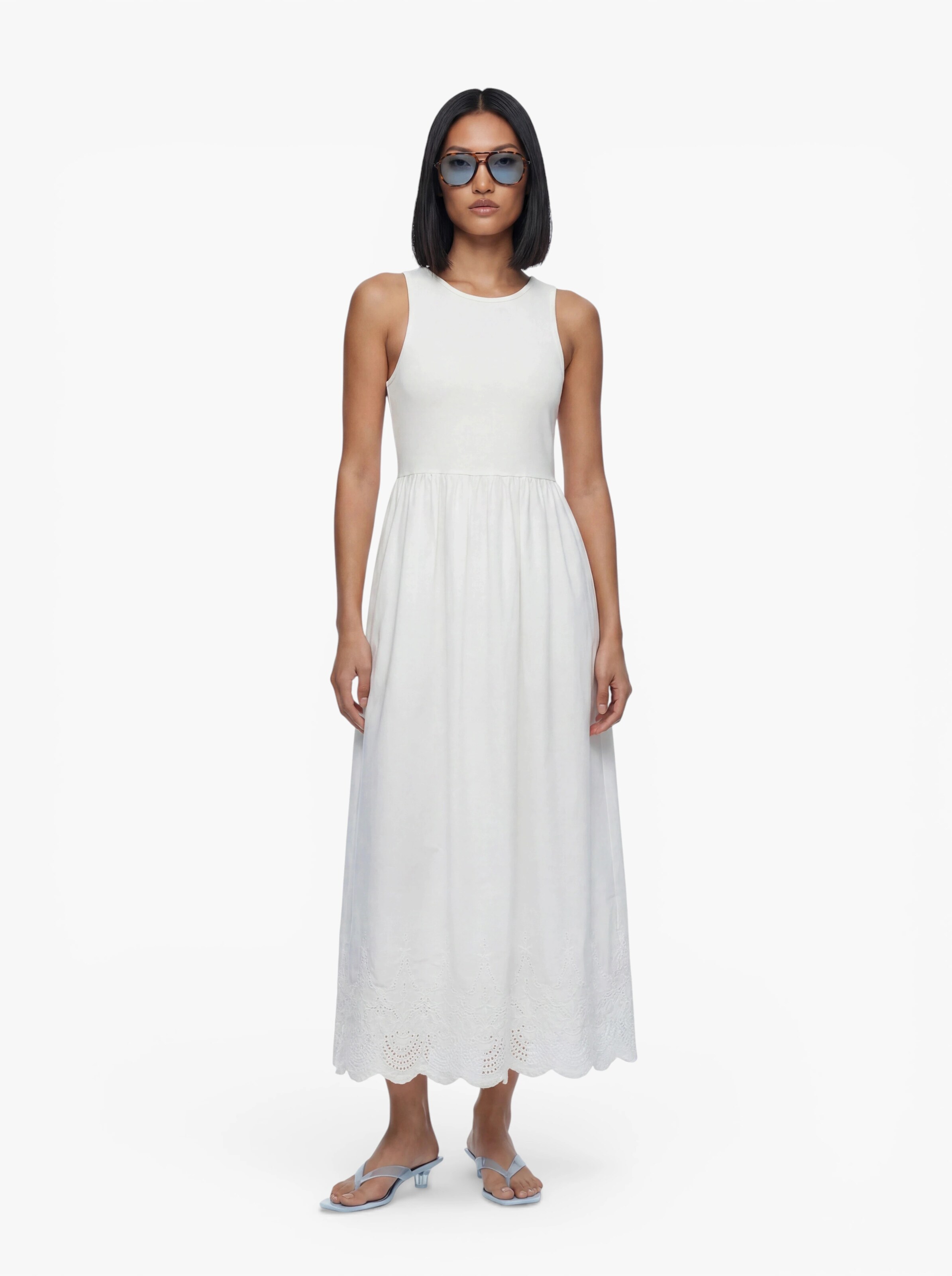Robe 'VMCADY' VERO MODA en blanc