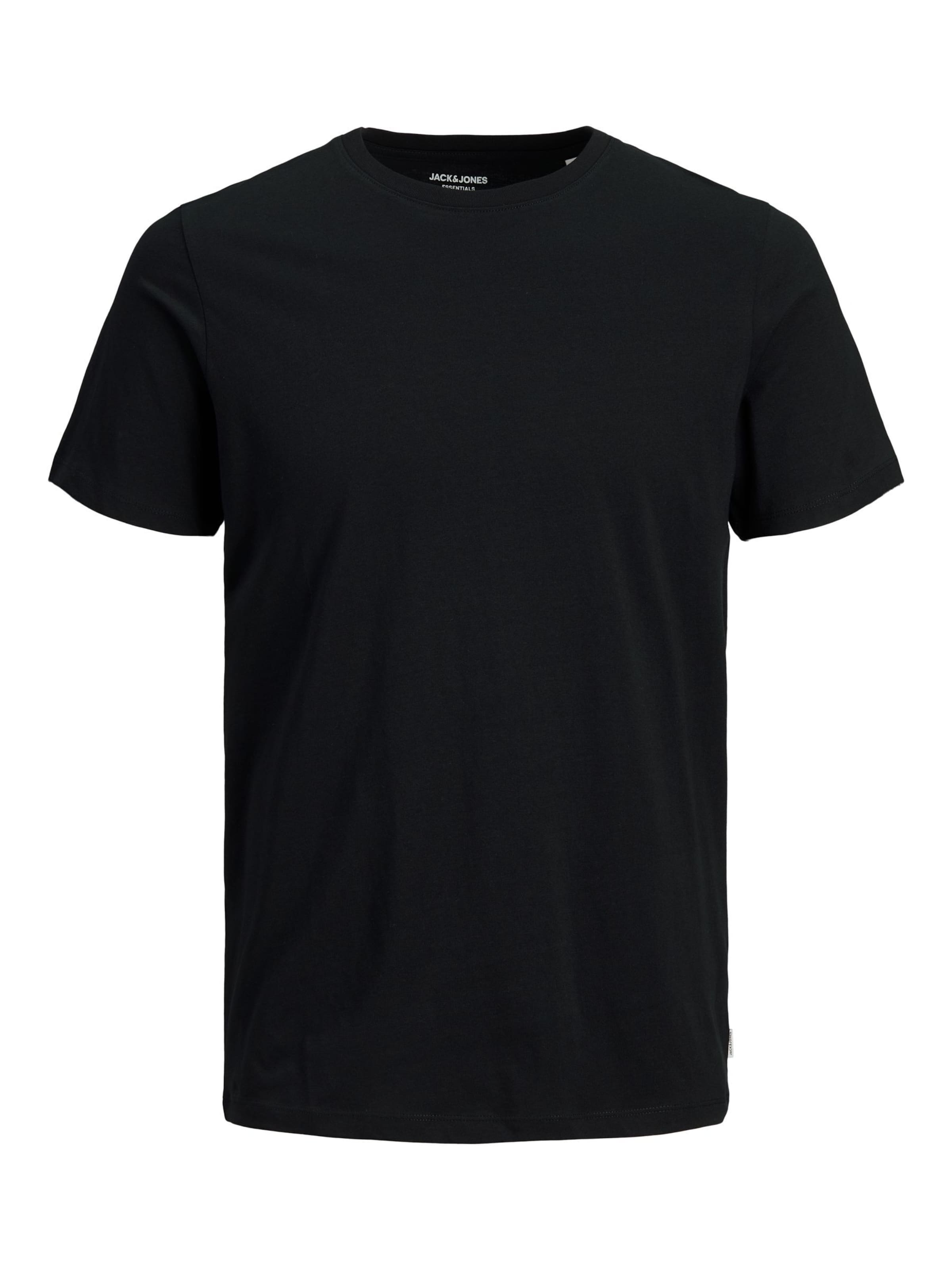 Jack & Jones Plus Shirt in Black: front