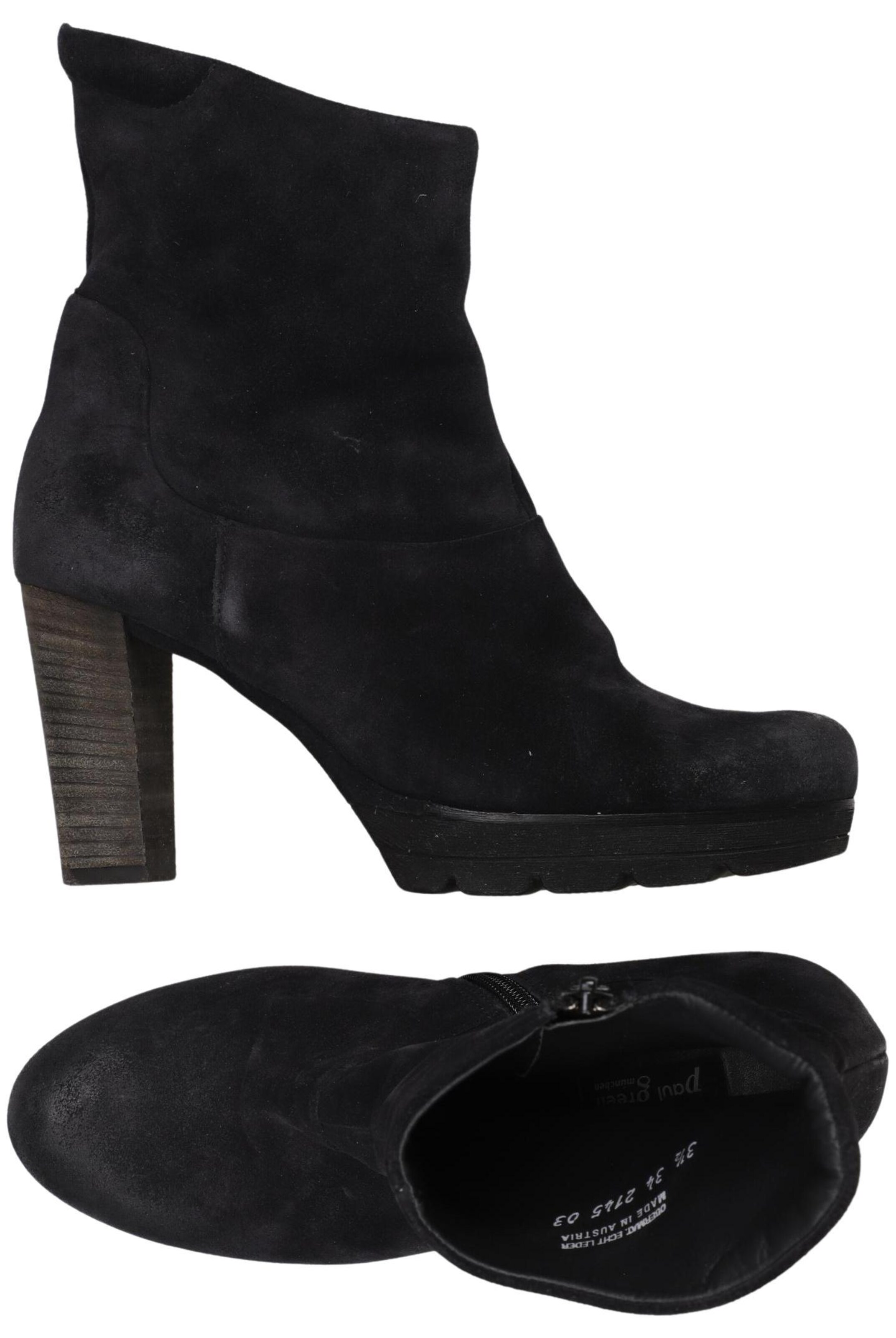 Paul Green Dress Boots in 36 in Black: front