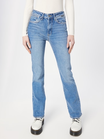 Mavi Flared Jeans in Blue: front