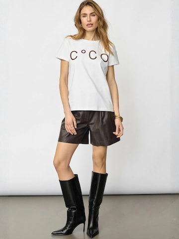 co'couture Top ' SignatureCC New ' w kolorze biały