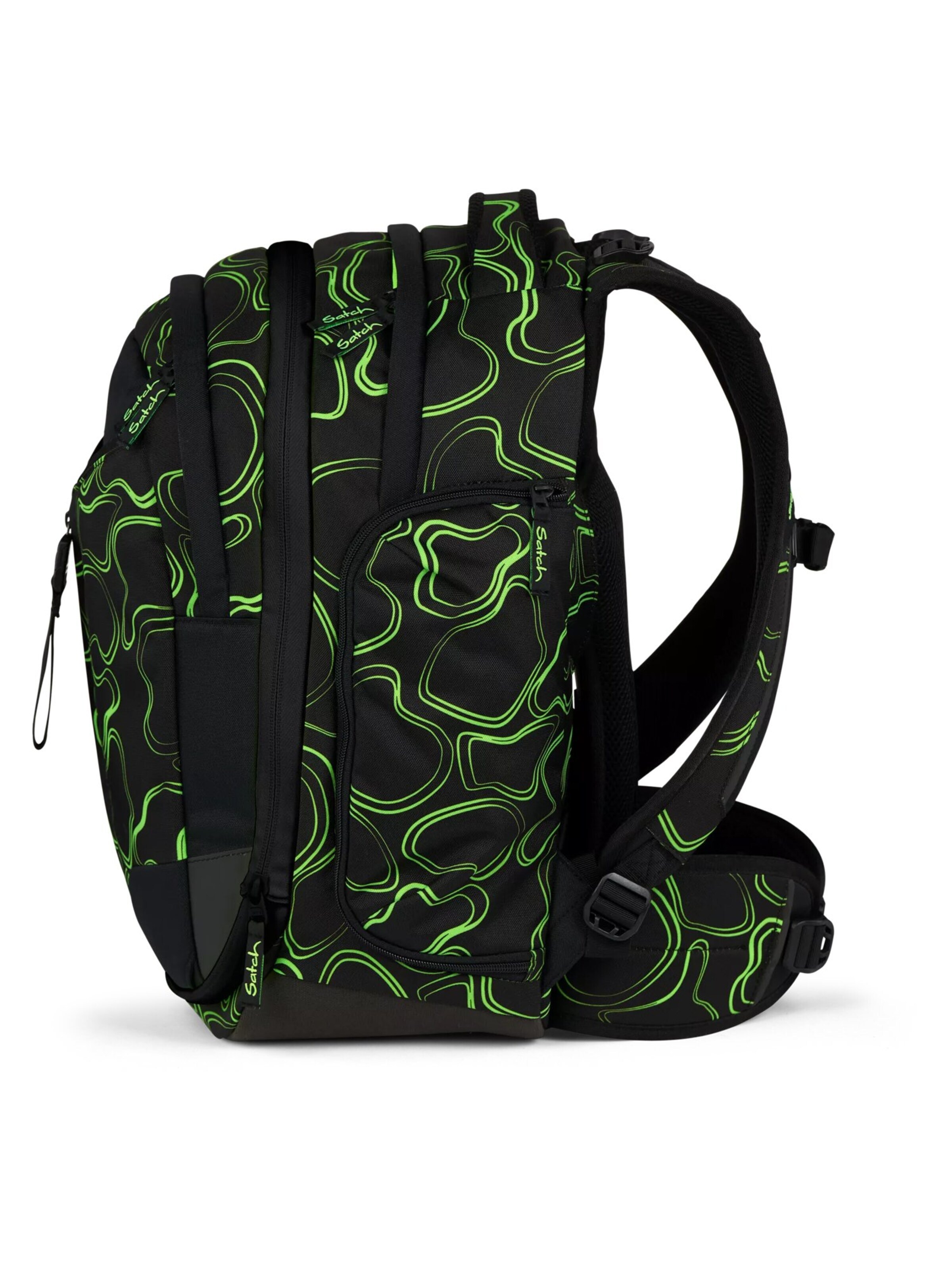 Satch Backpack 'Schulrucksack match' in Green