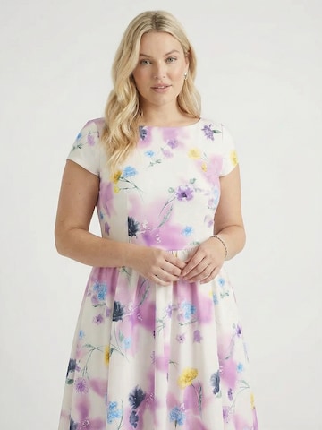 Guido Maria Kretschmer Curvy Платье 'Bridgerton' в Бежевый