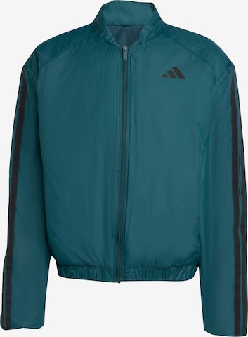 ADIDAS SPORTSWEAR Спортивная куртка 'ESS' в Зеленый: спереди