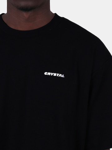 Crystal Paris Shirt 'Departément 75' in Zwart