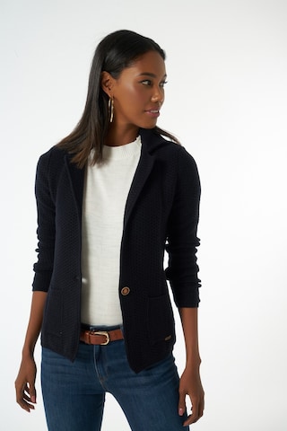 Cardigan Jimmy Sanders en bleu : devant